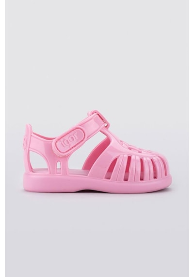 Igor İgor S10311-010 Tobby Gloss Kız Çocuk Sandalet Pembe 19-28 Pembe