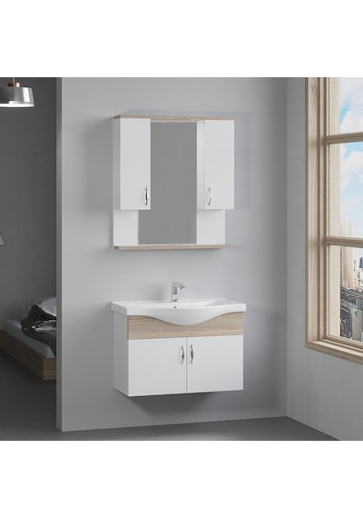 Denko Akyazı 80 Cm Mdf Alize Banyo Dolabı Üst Modülü Çok Renkli Denko Akyazı 80 Cm Mdf Alize Banyo Dolabı Üst Modülü Çok Renkli