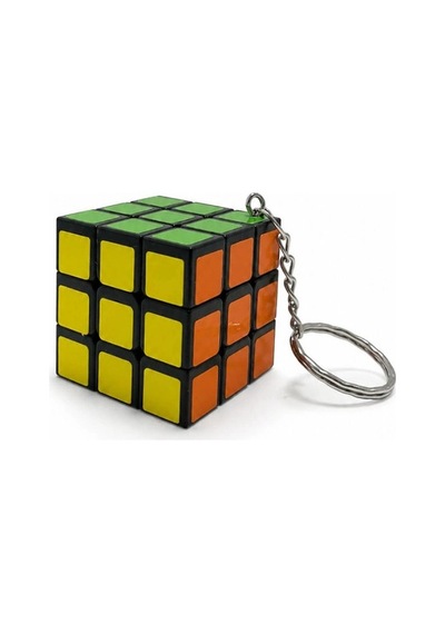 Hubrendy Emin Zeka Küpü Anahtarlık - Mini Rubik Küpü Taşınabilir Oyuncak