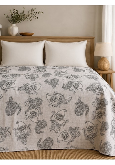 Tek Kişilik Pike Yatak Örtüsü %100 Pamuk 170x230 Özlem