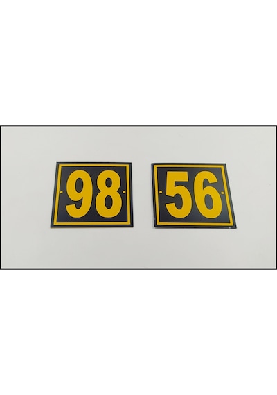 Kapı Numarası 10X10 Cm, Bina, Apartman, Işyeri Numarası (477697731)