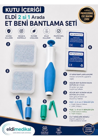 2 Si 1 Arada Et Beni Bantlama Seti-evde Pratik Uygulama