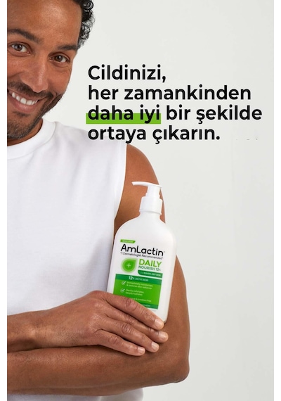 Amlactin 12% Lactic Acid Günlük Besleyici Losyon 400gr