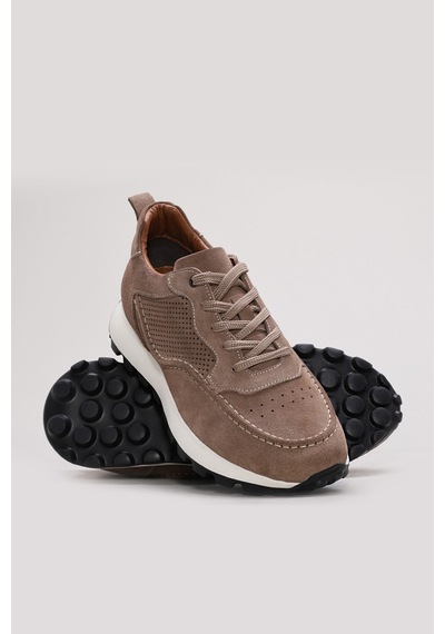 FAST STEP Hakiki Deri Erkek Casual Ayakkabı 245ma2414-2 Kum
