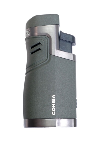 Cohiba 4 Torch Pürmüz Delicili Haki Metal Puro Çakmağı - Tr9492
