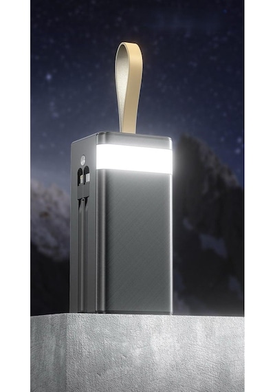 Solar 50.000 Mah Güneş Enerjili Led Işıklı Powerbank Şarj Aleti 4xusb Çıkış Çoklu Şarj Çıkışı Kablo Siyah Solar 50.000 Mah Güneş Enerjili Led Işıklı Powerbank Şarj Aleti 4xusb Çıkış Çoklu Şarj Çıkışı Kablo Siyah