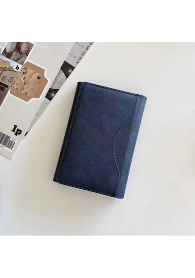 Apple Uyumlu iPhone Xs Magsafe Cüzdan Kartlık Lacivert