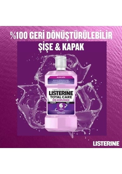 Listerine Ağız Bakım Suyu 500ml. Mild