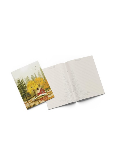 Hazan - 3'lü Defter Seti, 14x21cm, A5, Çizgili 124-Pembe