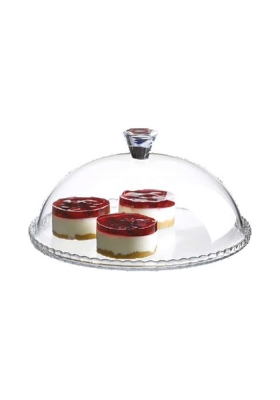 Kapaklı Cam Kek Fanusu Patisserie