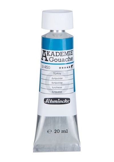 Schmincke Akademie Guaj Boya 20 Ml. 450 Turquoise