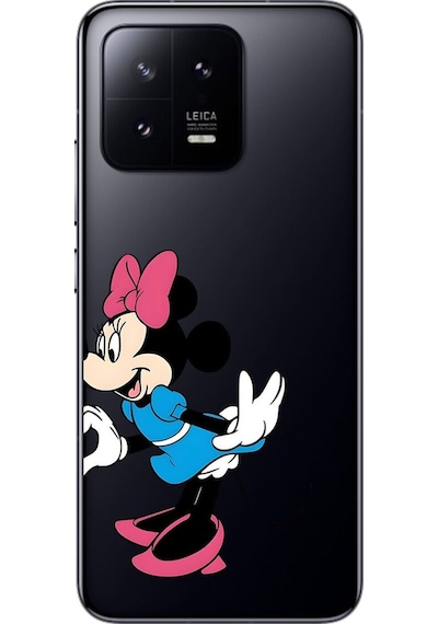 Xiaomi Mi 13 Pro Uyumlu Şeffaf Kılıf Couple Minnie 2 Tasarımlı