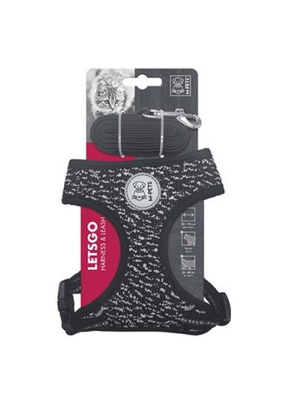 Letsgo Kedi Göğüs Tasması Seti 30-42 Cm
