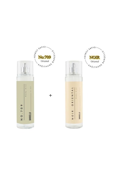 Bargello No:709 + Noır Oriental Body Mist Kadın / Erkek 210 Ml Edt - Mnms210