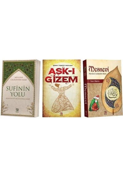 Mevlana Seti-3 Kitap Takım- Panama Yayıncılık