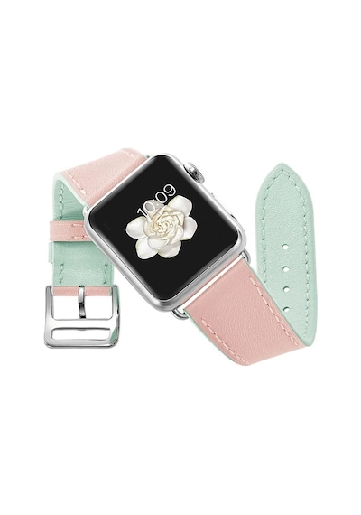 Ally Apple Watch Uyumlu   Ultra 49mm 7-8 45mm 6-5-4 44mm Hakiki Deri Kayış Kordon 3-2-1 42mm- 5775