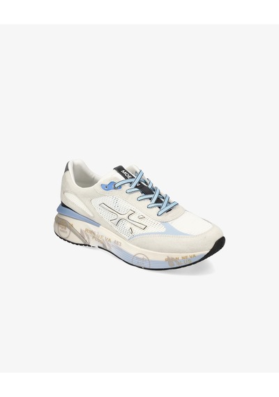 Premiata Sneakers Moerun 7299 Beyaz - Mavi