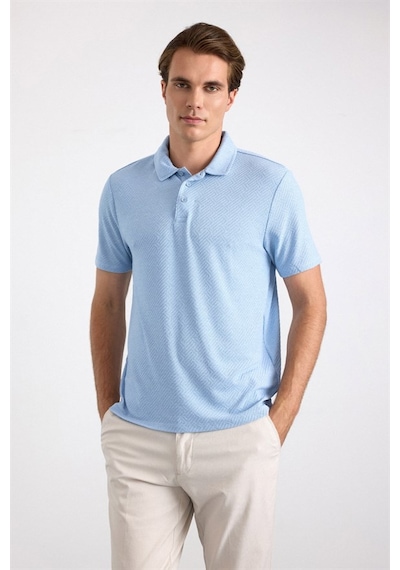 Süvari Buz Mavi Regular Karışık Desen Baskısız Jakarlı Düğmeli Polo Yaka Tişört Sts1014000016-m01 Süvari Buz Mavi Regular Karışık Desen Baskısız Jakarlı Düğmeli Polo Yaka Tişört Sts1014000016-m01