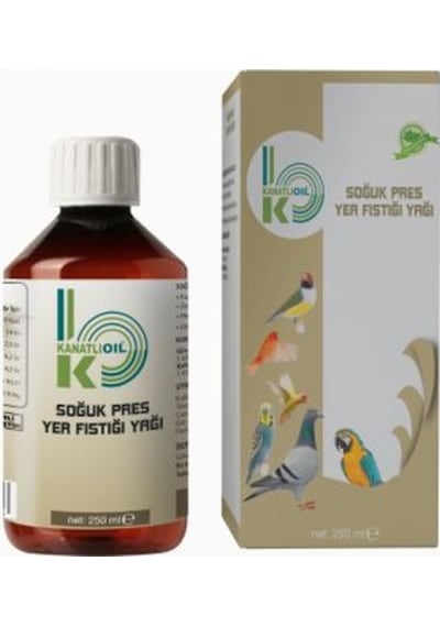 Kanatlı Oil Soğuk Pres Yer Fistik Yağı 250 ML
