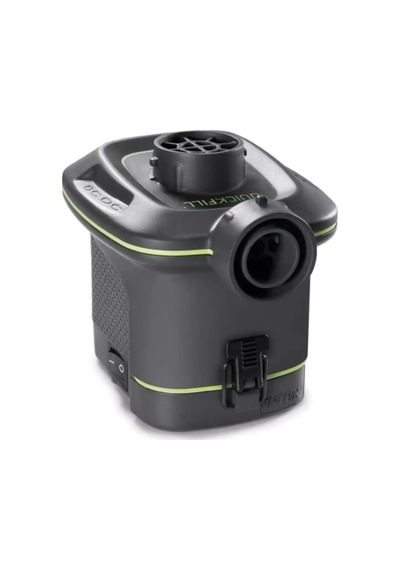 İntex Pille çalışan pompalı Twin Dura-Beam Prestige Şişme Yatak-Koyu Yeşil-99 x 25 x 191 Yeşil