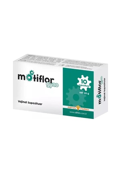 Motiflor Probiyotik Gyno Vajinal Supozituar 10   Adet