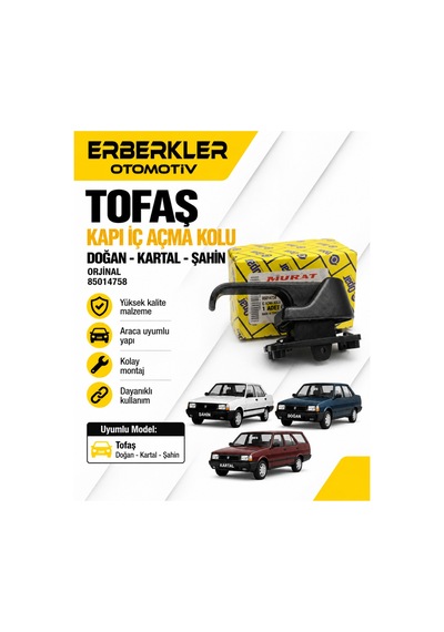 Tofaş Kapı Iç Açma Kolu Doğan Kartal Şahin 85014758 - Erb1962
