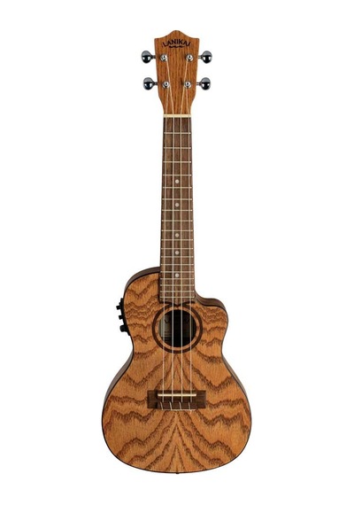 Lanikai Oa-Cec Oak Concert Elektro Ukulele