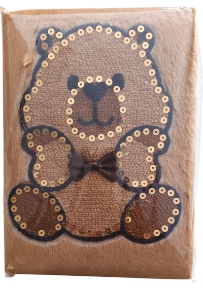 14x20 Cm Peluş Hatıra Defteri 80 Yaprak Çizgili-8
