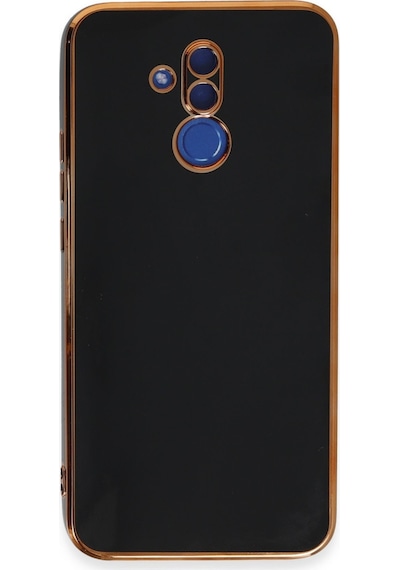 Huawei Mate 20 Lite Uyumlu Kılıf Volet Silikon - Siyah