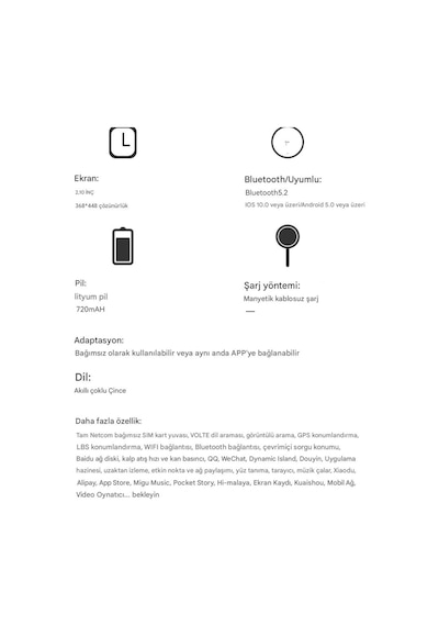 Hw Ultra 3 Call 5g Android Amoled Ekran Gps, Nfc, Kamera Yapay Zeka Destekli Akıllı Saat Btk Kayıt