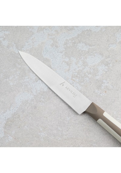 Aryıldız Plurex Soyma & Doğrama Bıçağı Koyu Bej 10 Cm Renkli