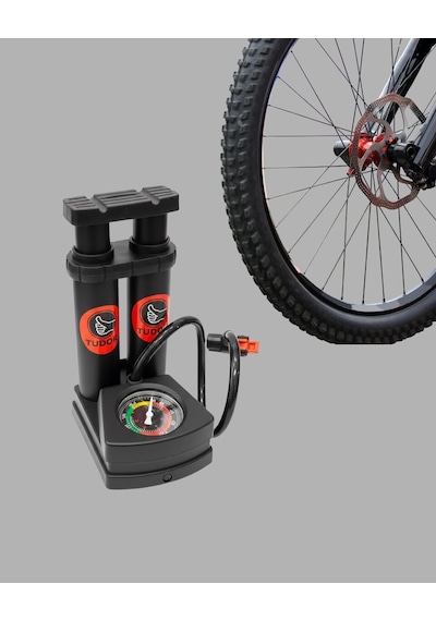 Kaymaz Pedallı Ayaklı Hava Pompası Tüm Supap Uyumlu Cn