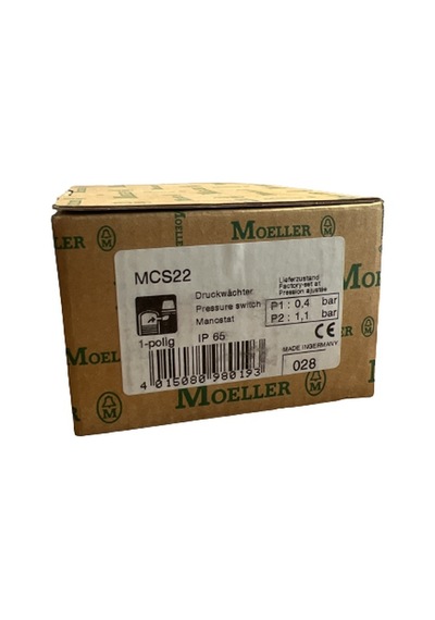 98019 Mcs22 2-22 Bar Basınç Şalteri Moeller Eaton