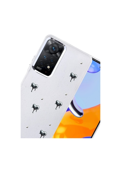 Newface - 927 - Xiaomi Redmi Note 11 Pro Fiyonk Desenli Kapak - - Spt-gld - Desen 1 Diğer