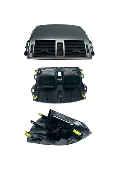 Toyota Corolla Orta Kalorifer Izgara Gri 2007-2012