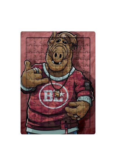 Ghostbastır Design Alf 99 Parça Ayaklı Puzzle Dekoratif Çocuk Yapbozu 091