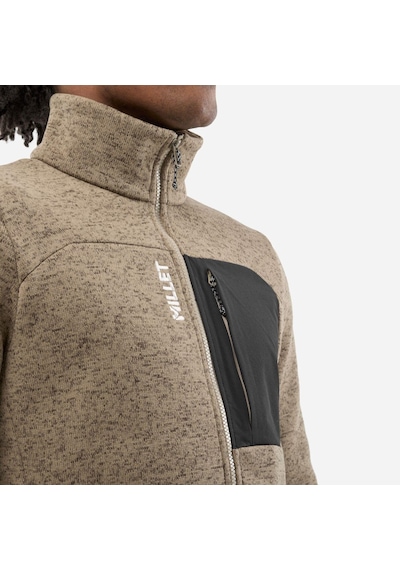 Millet Cham Knı Jkt Erkek Polar Ceket Tam Fermuar Mıv10618 N9904 Gri