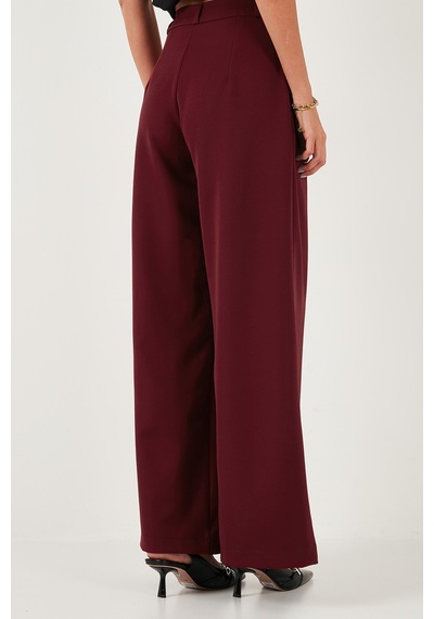Lela Bayan Pantolon 6522016 Bordo Bordo