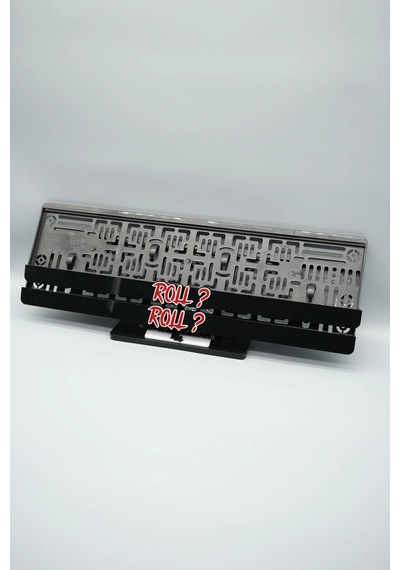 Roll Yazılı 3d Kabartmalı Pleksi Araba Plakalığı - 848648010