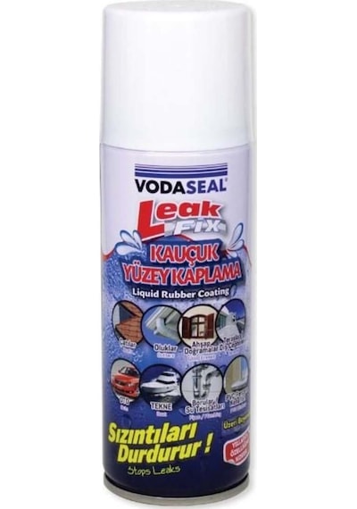 Leak Fix Kauçuk İzolasyon Spreyi 200 Ml Beyaz