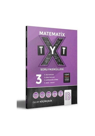 Tyt Matematix Soru Fasikülleri 3 - 2022 - Benim Hocam Yayınları