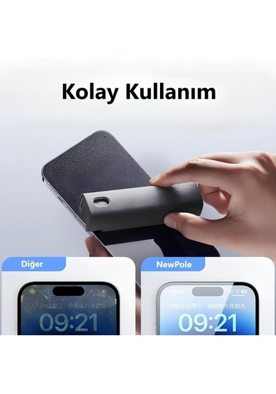 Ekran Temizleme Kiti Sprey Şişesi Ve Mikrofiber Bezi Parmak İzi Bırakmadan Kolay Temizleme Telefon, Dizüstü Bilgisayar, Tablet Ve Mönütörler İle Uyumludur. Belirtilmemiş