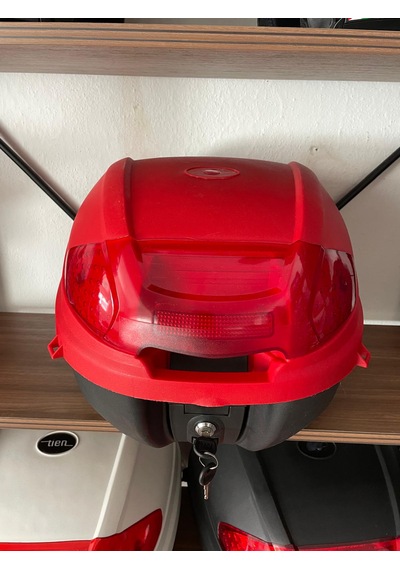 35 Litre Motosiklet Çantası Kırmızı