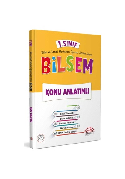 1.Sınıf Bilsem Konu Anlatımlı -  Editör