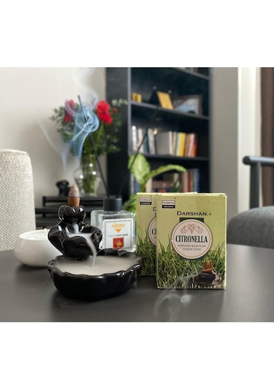 Citronella Rahatlatıcı Aromatik Kokulu Geri Akış Tütsü
