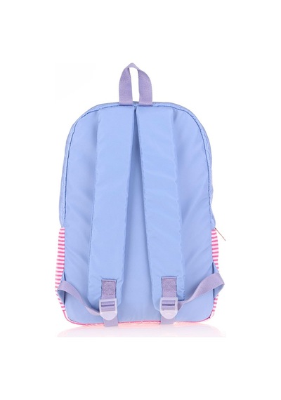 Kaukko Soft Floral Sırt Çantası Mavi K1494