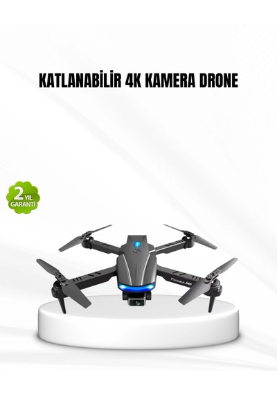 Wi-fi Bağlantılı 4k Drone Katlanabilir Ve 360 Takla Özellikli Belirtilmemiş