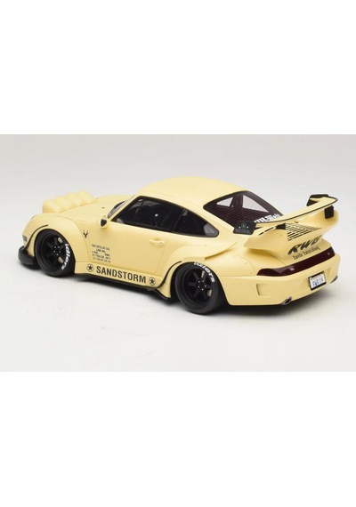 1:18 Ölçek Gt Spirit 2023 Porsche 911 Rwb Sandstorm Resin Kapalı Minyatür Model Araba 25cm