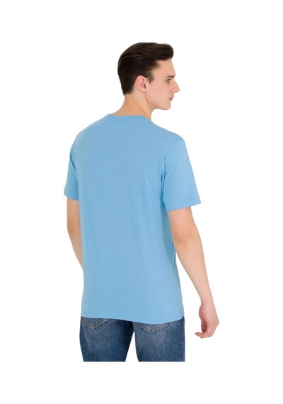 U.S. Polo Assn. Erkek V Yaka T-shirt Mavi
