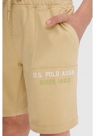 U.S. Polo Assn. U.s. Polo Assn. Erkek Çocuk Bej Şort Örme 50327054-vr011